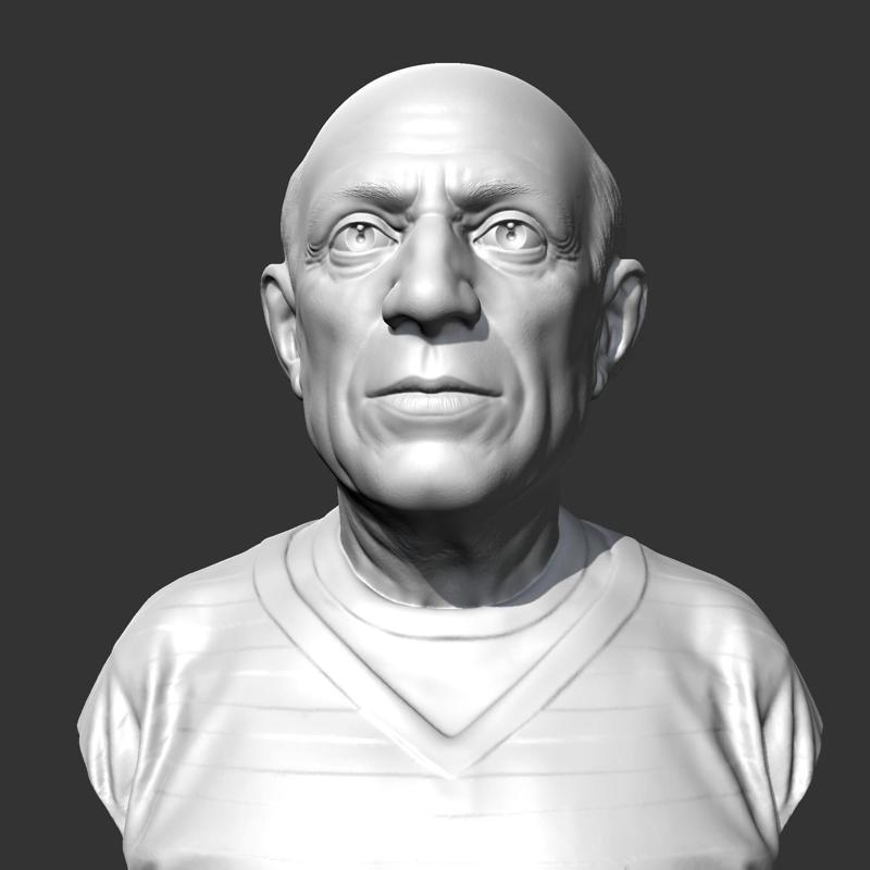 Pablo Picasso 3D print model