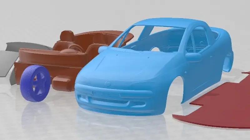 Opel Tigra 1994 Printable Car