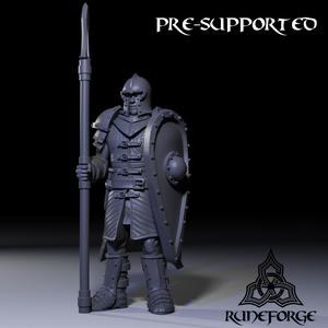 city Guard – Spear and Shield – Sentry