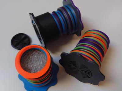 Adjustable Spool Holder for Silica Gel / Spool Weight