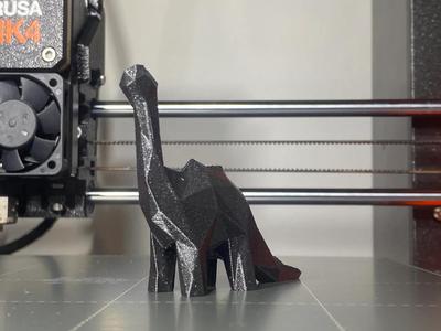 Low Poly Cute Stylized Dinosaur Toy