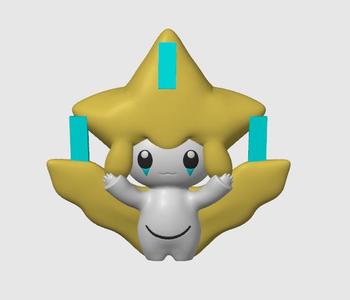Jirachi Pokemon  (No support, 3MF included)