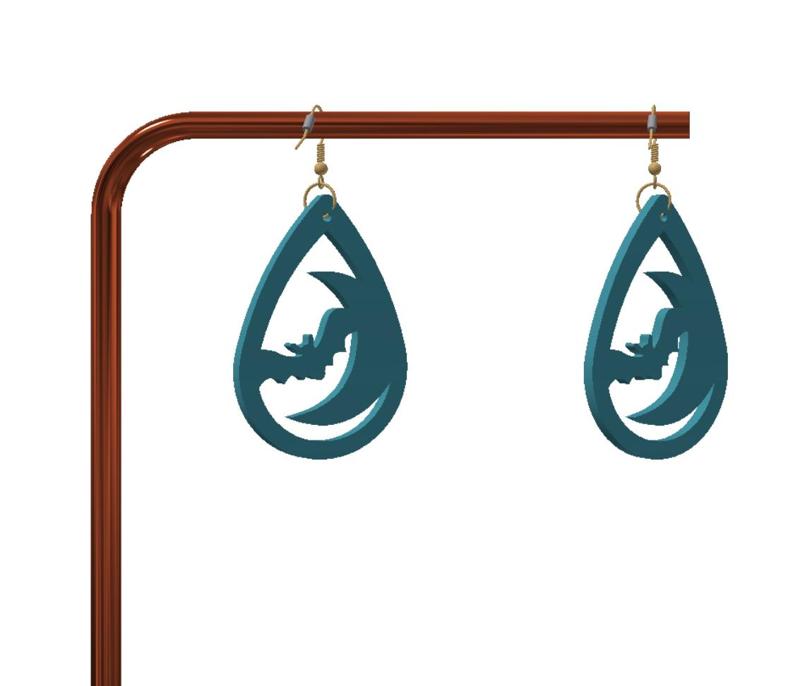 Cute keychain / earrings