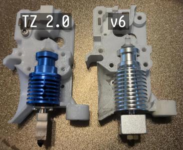 TZ 2.0 adapter for MK3s+   