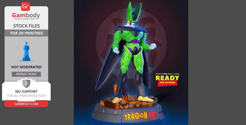 Cell – Dragon Ball | 3D Printing Figurine