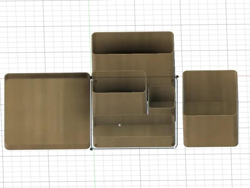 Freestanding Modular Tool Storage Box