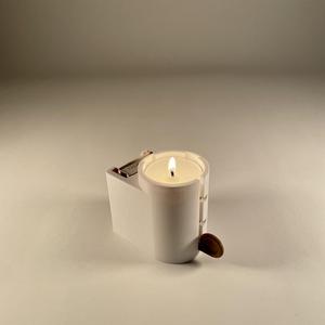 Modern Candle Holder with Storage