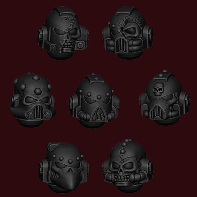 Legion of the Damned Helmets
