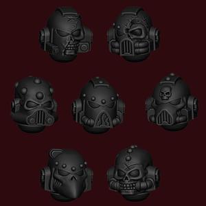 Legion of the Damned Helmets
