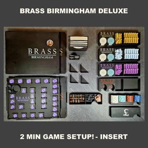 BRASS BIRMINGHAM DELUXE – INSERT, EINSATZ, INLAY, ORGANIZER