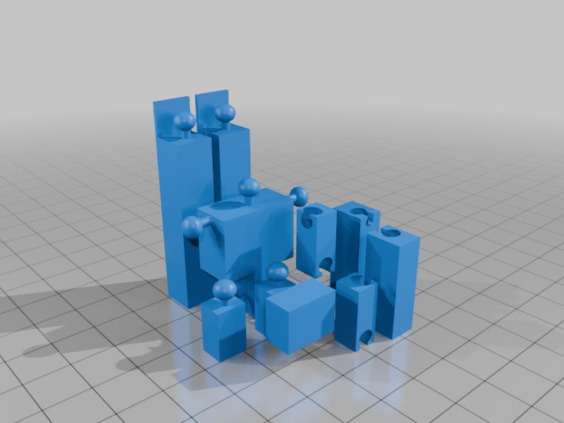 articulated box warrior from my mini movie