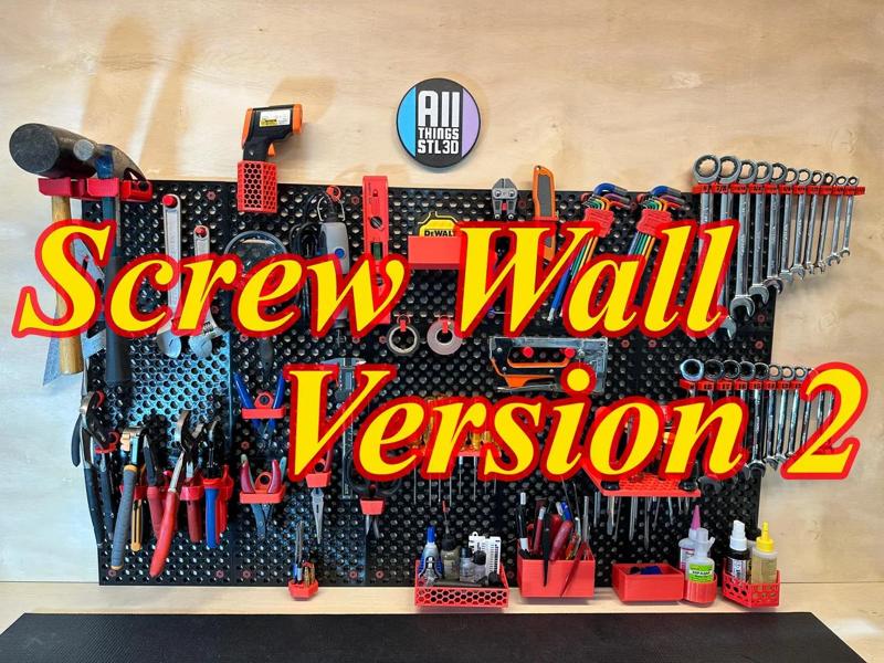 Screw Wall Storage Wall