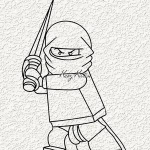 roblox ninja sword WALL ART