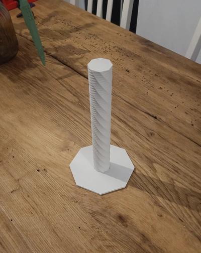 kitchen Roll holder spiral