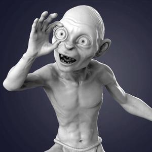 Gollum & His Precious STL files for 3D Printing | Assembly Model