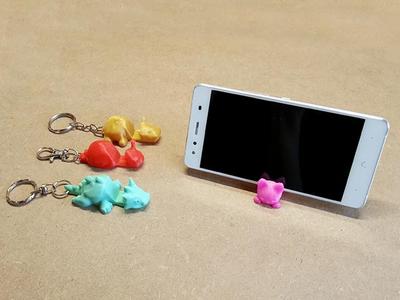 Animal phone holder