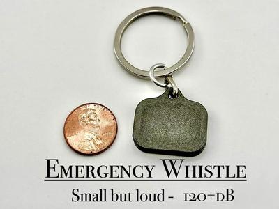 Tiny Emergency Whistle (120+dB)