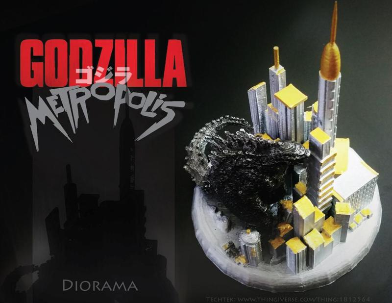 Godzilla Metropolis – Diorama