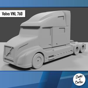 Volvy VNL 760 1/64 scale