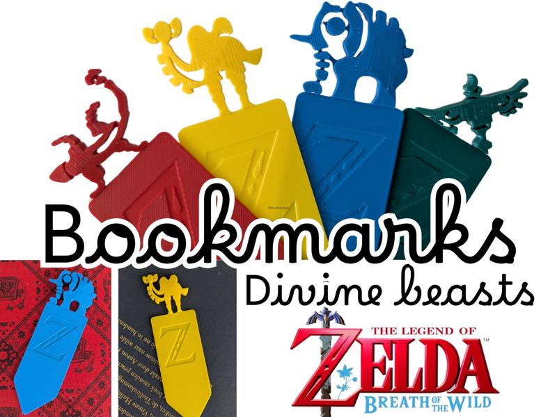 Bookmarks – Zelda’s divine beasts