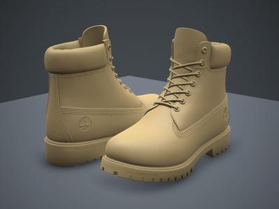 Timberland Premium 6-inches boots-3d printable