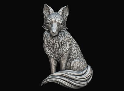 Sitting Fox Relief