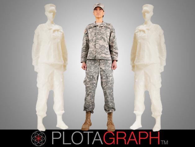 Plotagraph: Soldier Girl