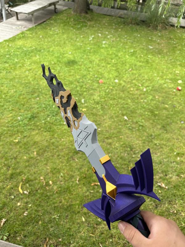 Corrupted Master Sword (TOTK) (Coloured)