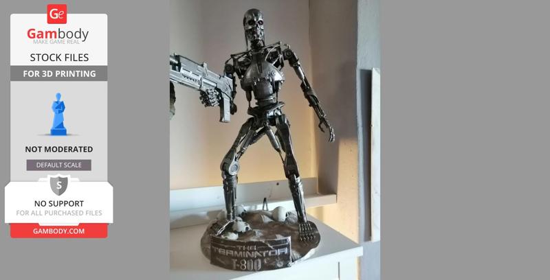 Terminator T-800 Endoskeleton Rekvizit