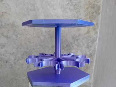 Paint carousel-10 vallejo paint holder- paint rack