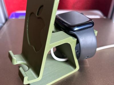 Phone stand and Iwatch charging station