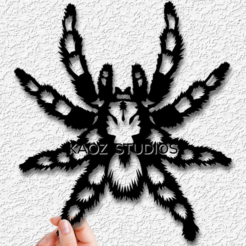 tarantula wall art spider wall decor arachnid decoration