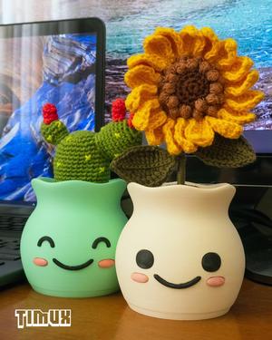 PACK OF 4 KAWAII POTS – PENHOLDERS