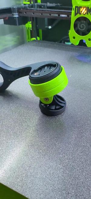 Bike Light support for gps bracket