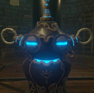 Cherry the Ancient Oven from Zelda Breath of the Wild