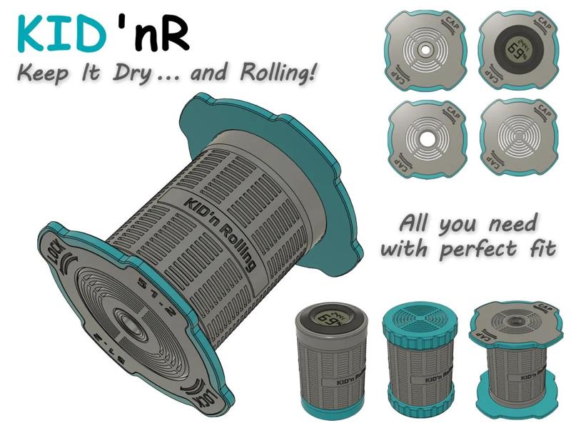 KID’nR – Keep It Dry … and Rolling! (Silica Gel Box)