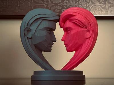 Heart Statuette
