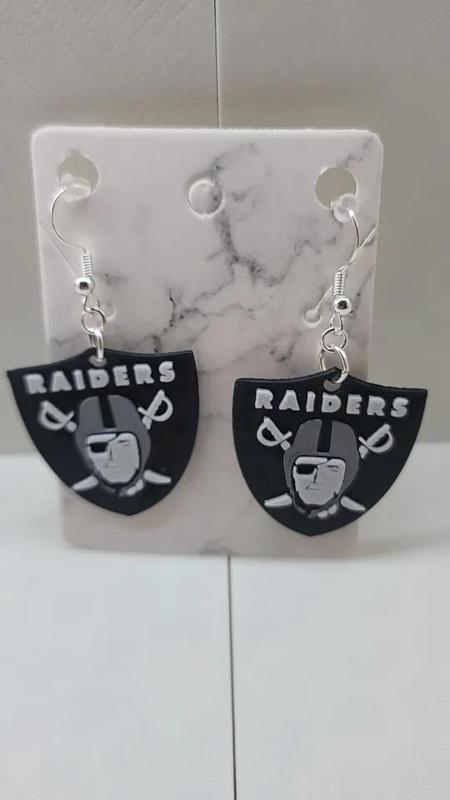 Raiders Earrings