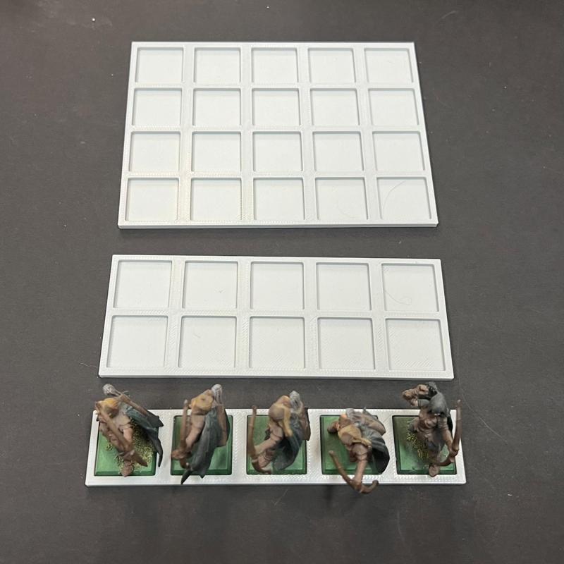 20mm to 25mm Movement Trays – Warhammer Old World
