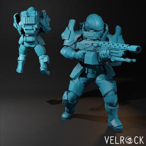 Tempest Guardsman Heavy Gunner 2 (Male) (PRESUPPORTED)