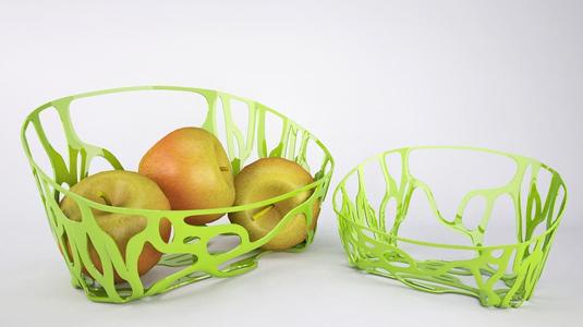 Organic Fruit Basket_ Algorithmic Geometry