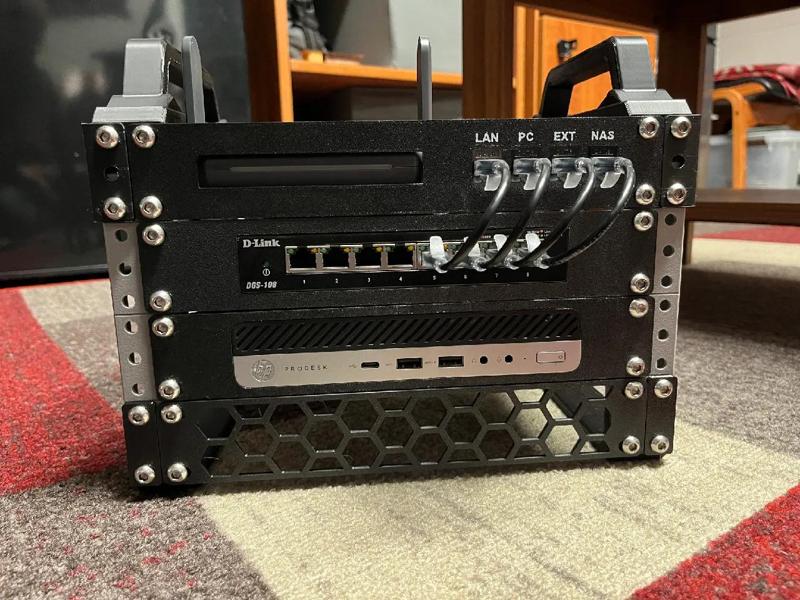 Modular 10″/10 inch Rack
