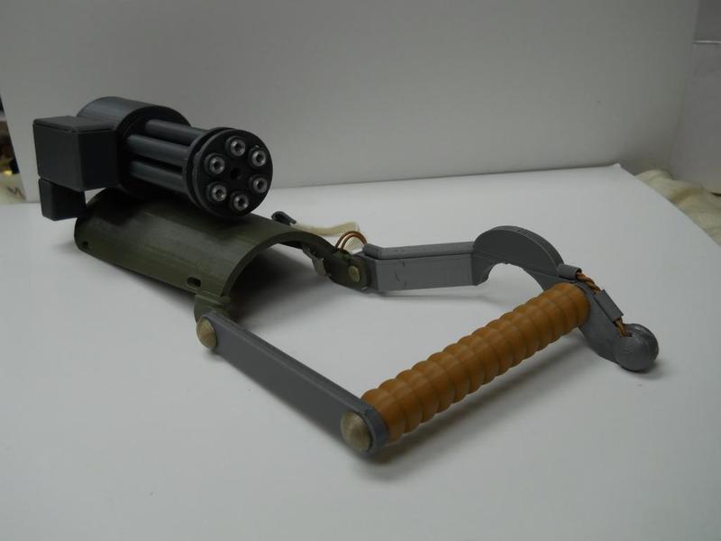 mini gun gauntlet