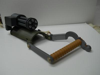 mini gun gauntlet