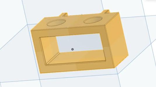 Temperature Display Holder for Ikea Skadis   