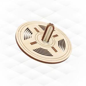 Gift Spin toy game design laser cut antistress toy
