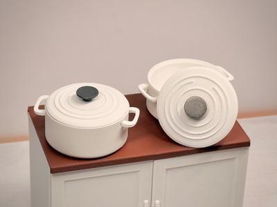 Mini Dutch Oven Cast Iron Pot For Doll house