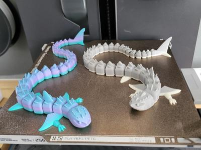 shark dragon articulated