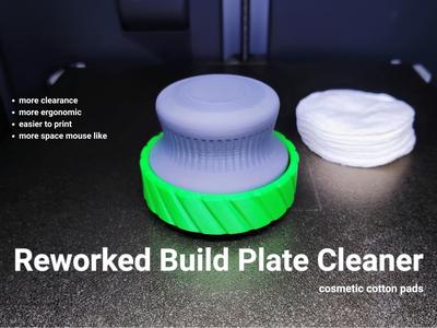Reworked Build Plate Cleaner (cotton pads)