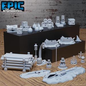Harbor Scatter / Port Items / Coastal Construction Item / Water Crew Equipment / Ship Gear / Sea Dungeon Area Decoration